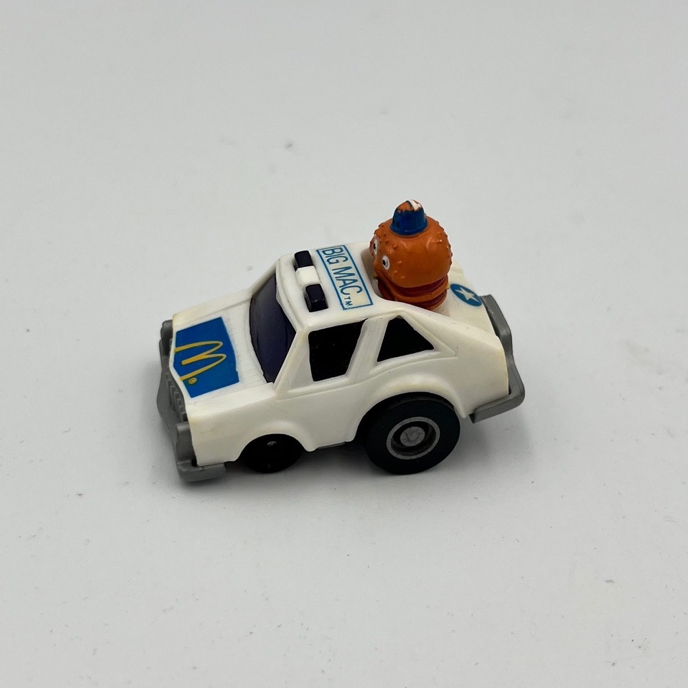 McDonalds Big Mac Toy‎ Car with Hamburglar Figure Vintage Collectible